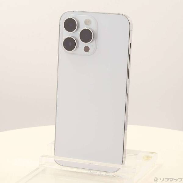 中古品〕 iPhone14 Pro Max 256GB シルバー MQ9C3J／A SIMフリー【348