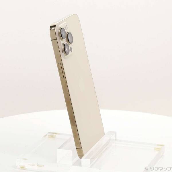中古品〕 iPhone13 Pro Max 512GB ゴールド MLJV3J／A SIMフリー【348