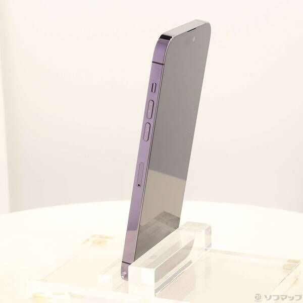 中古品〕 iPhone14 Pro Max 256GB ディープパープル MQ9E3J／A SIM