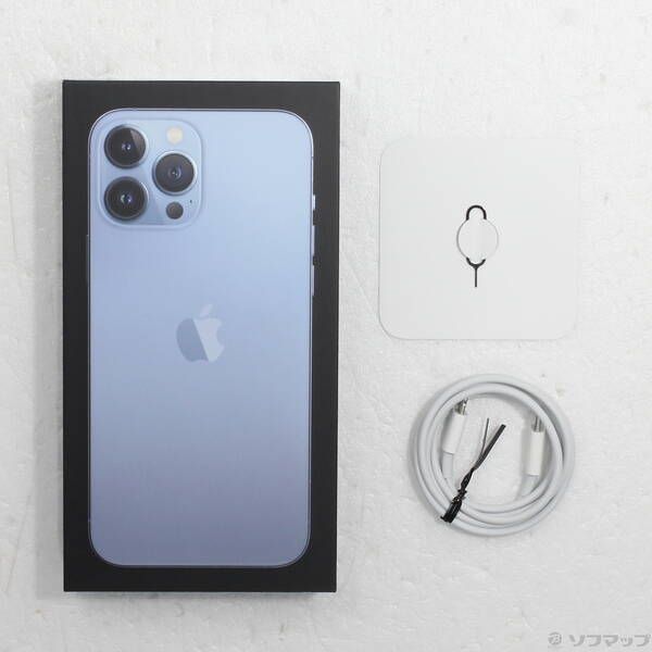 中古品〕 iPhone13 Pro Max 512GB シエラブルー MLJX3J／A SIMフリー