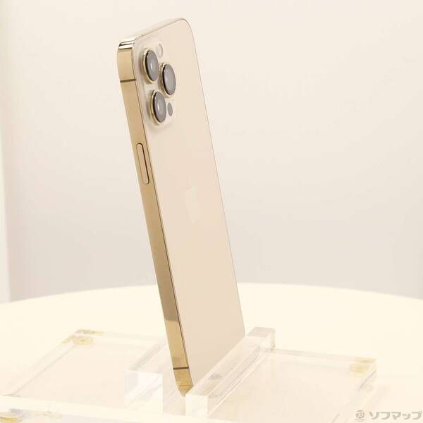 中古品〕 iPhone13 Pro Max 1TB ゴールド MLKJ3J／A SIMフリー【297