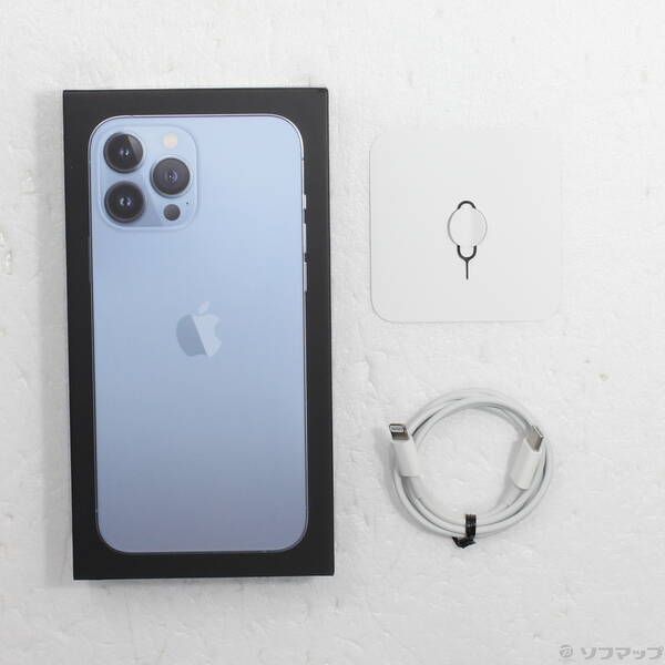 中古品〕 iPhone13 Pro Max 512GB シエラブルー MLJX3J／A SIMフリー