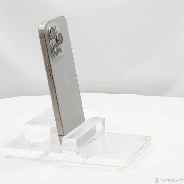 中古品〕 iPhone15 Pro 1TB ナチュラルチタニウム MTUT3J／A SIMフリー