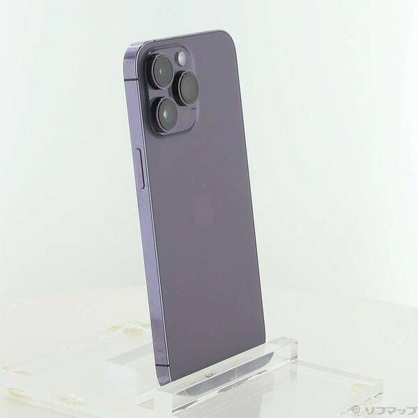 中古品〕 iPhone14 Pro Max 512GB ディープパープル MQ9J3J／A SIM