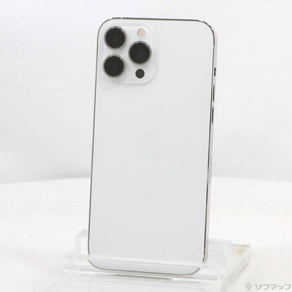 中古品〕 iPhone13 Pro Max 512GB シルバー FLJT3J／A SIMフリー【348