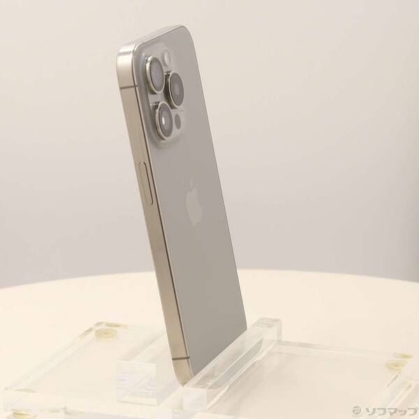 中古品〕 iPhone15 Pro 128GB ナチュラルチタニウム MTU93J／A SIM