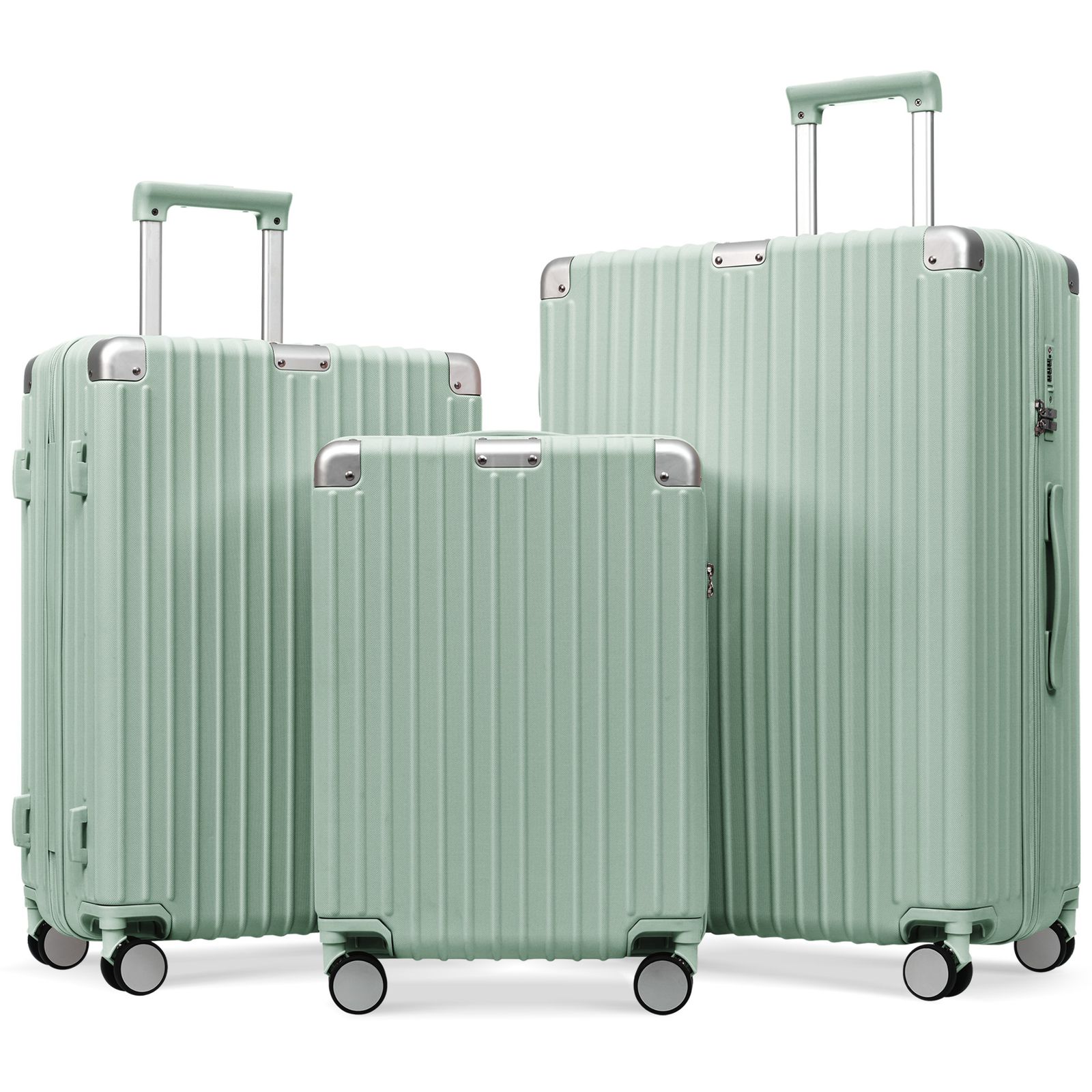 Mサイズ グリーン スーツケース キャリーケース キャリーバッグ M