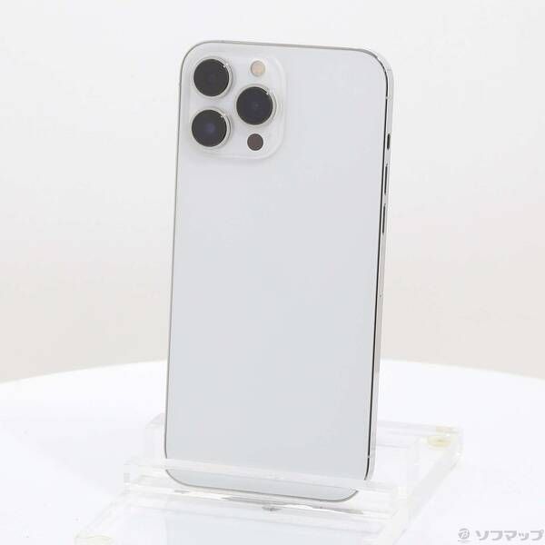 中古品〕 iPhone13 Pro Max 256GB シルバー MLJ93J／A SIMフリー【251