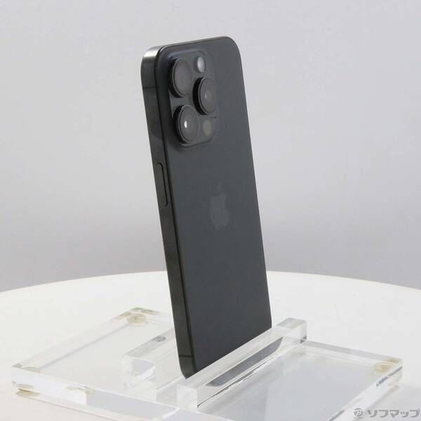 Pro 512GB 0 iPhone ブラックチタニウム SIMフリー iPhone15 中古 ブラック | SIM MTUH3J⁄A Apple 整備済み品 APPLE 楽天モバイル版SIM