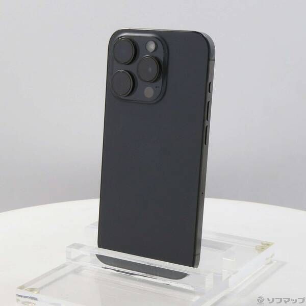Pro 512GB 0 iPhone ブラックチタニウム SIMフリー iPhone15 中古 ブラック | SIM MTUH3J&frasl;A Apple 整備済み品 APPLE 楽天モバイル版SIM
