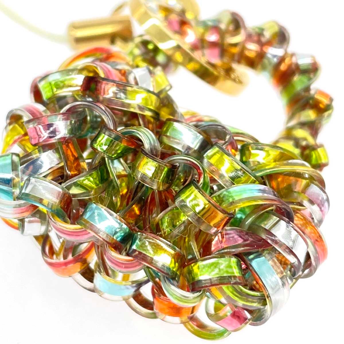 ANTEPRIMA アンテプリマ チャーム バッグ型 ワイヤーリボン マルチ