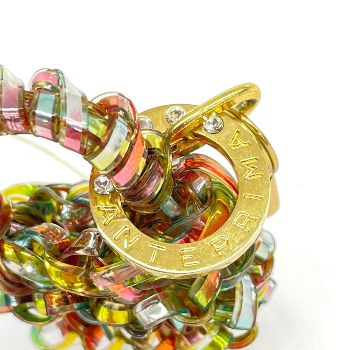 ANTEPRIMA アンテプリマ チャーム バッグ型 ワイヤーリボン マルチ