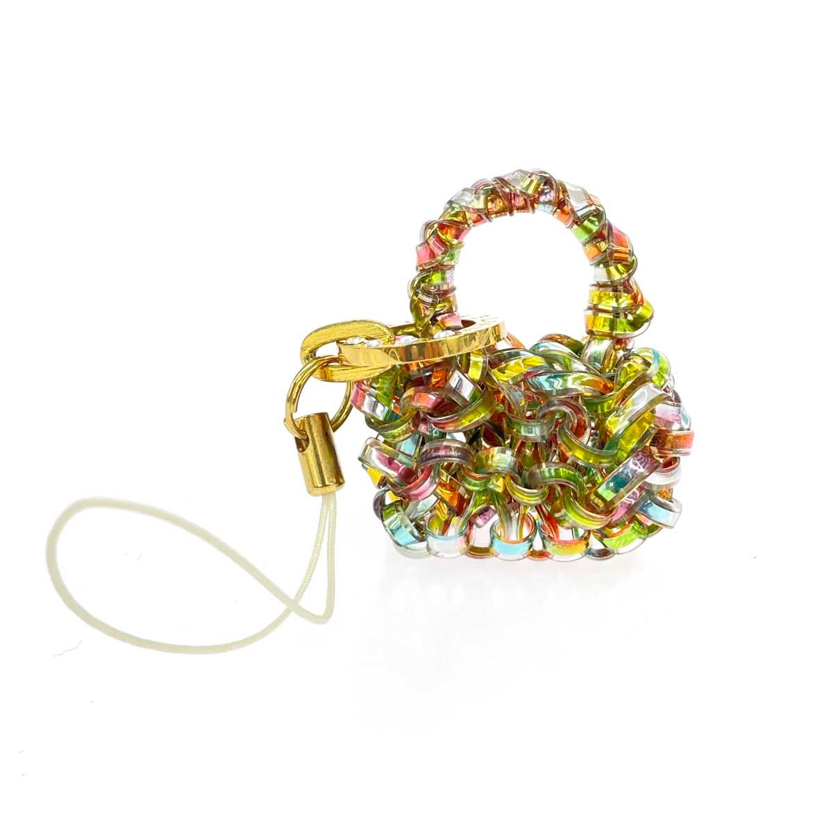 アンテプリマ　チャーム付き ANTEPRIMA アンテプリマ チャーム バッグ型 ワイヤーリボン マルチ