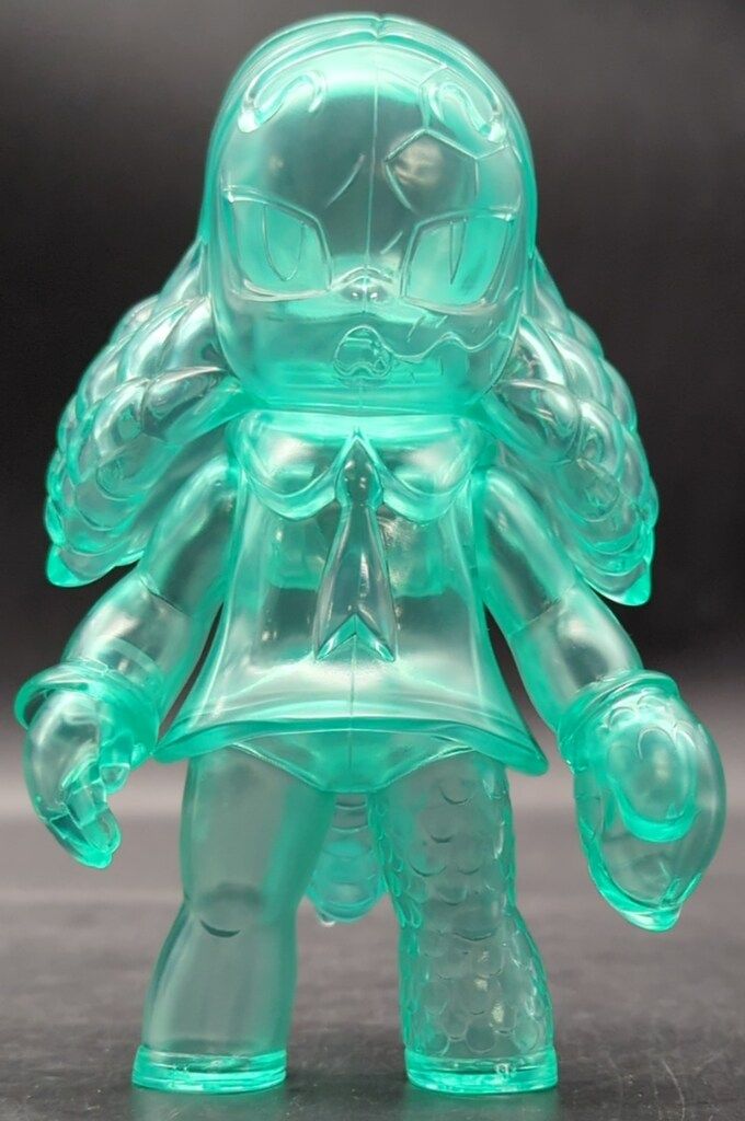 GRAPE BRAIN 蜷局少女みみみちゃん クリアグリーン成型/未塗装 - メルカリ