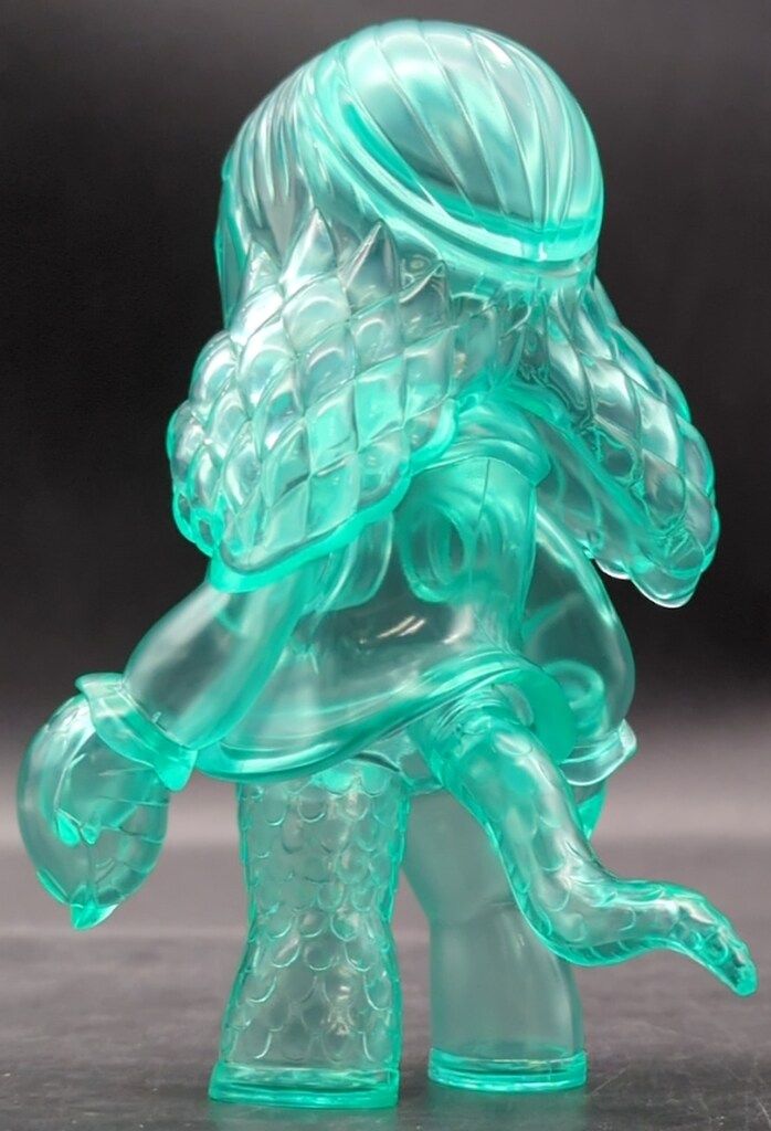 GRAPE BRAIN 蜷局少女みみみちゃん クリアグリーン成型/未塗装 - メルカリ