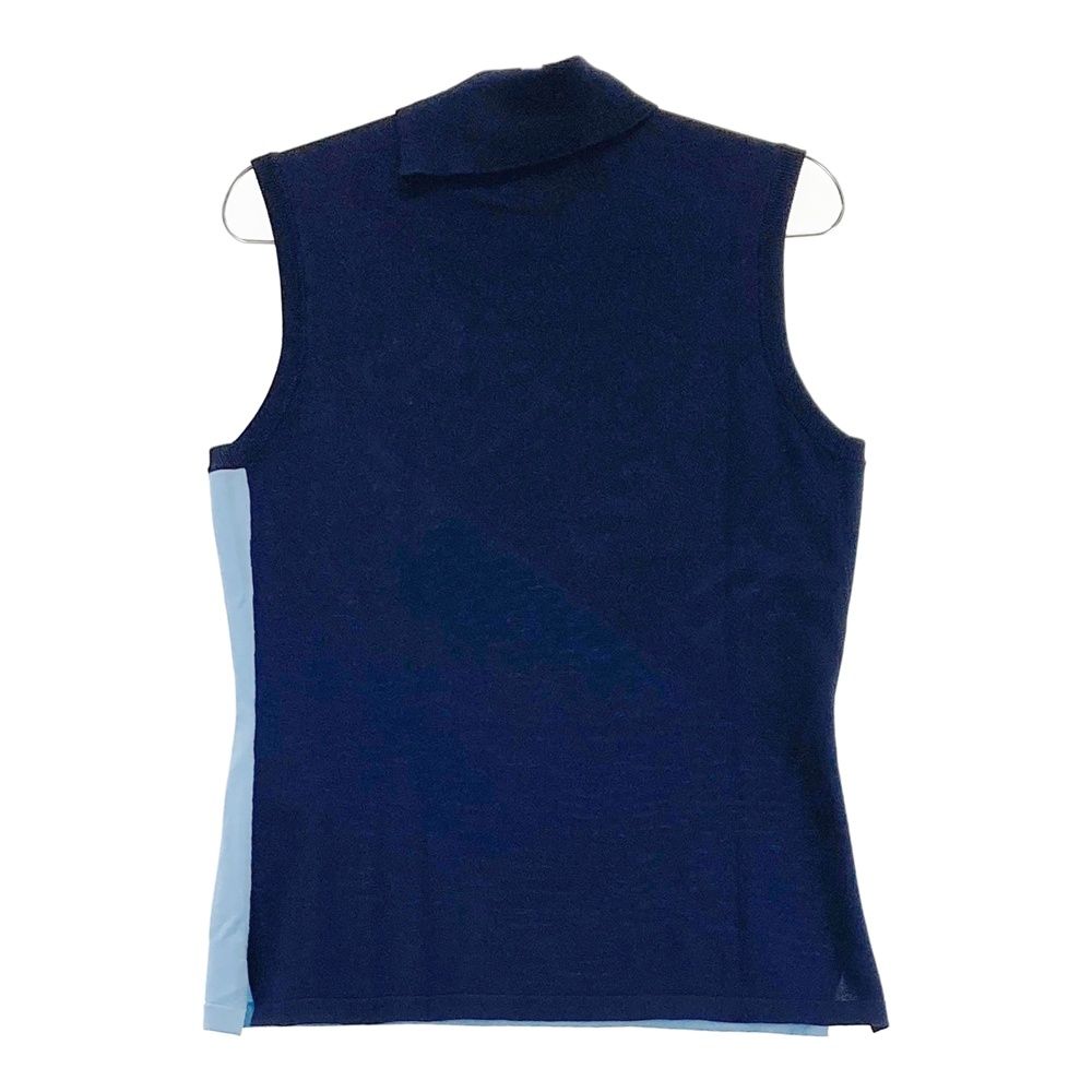 サイズ：L DESCENTE GOLF デサントゴルフ タートルネック ニットベスト