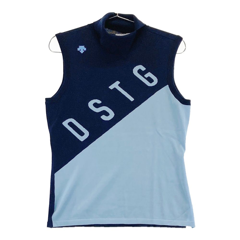 サイズ：L DESCENTE GOLF デサントゴルフ タートルネック ニットベスト