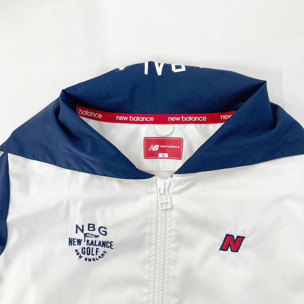 サイズ：0 NEW BALANCE GOLF ニューバランス フード付 ジップ