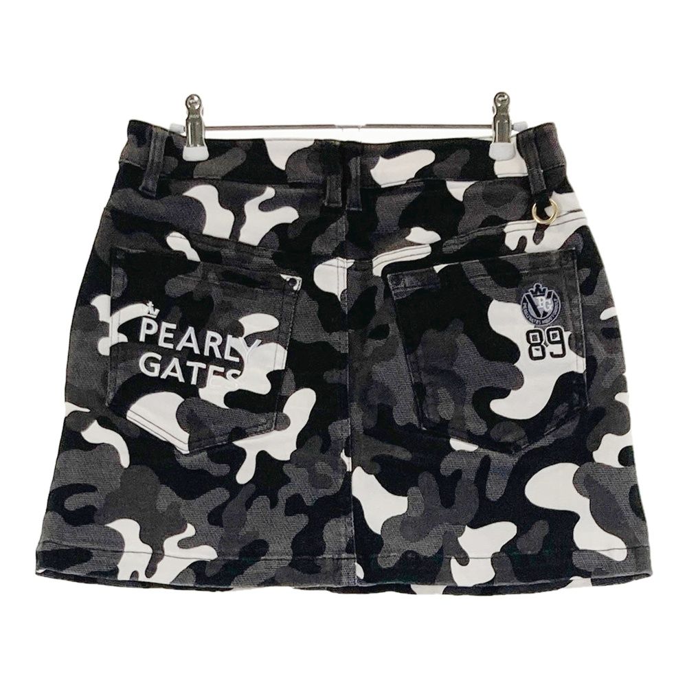 サイズ：1 PEARLY GATES パーリーゲイツ ストレッチスカート カモフラ