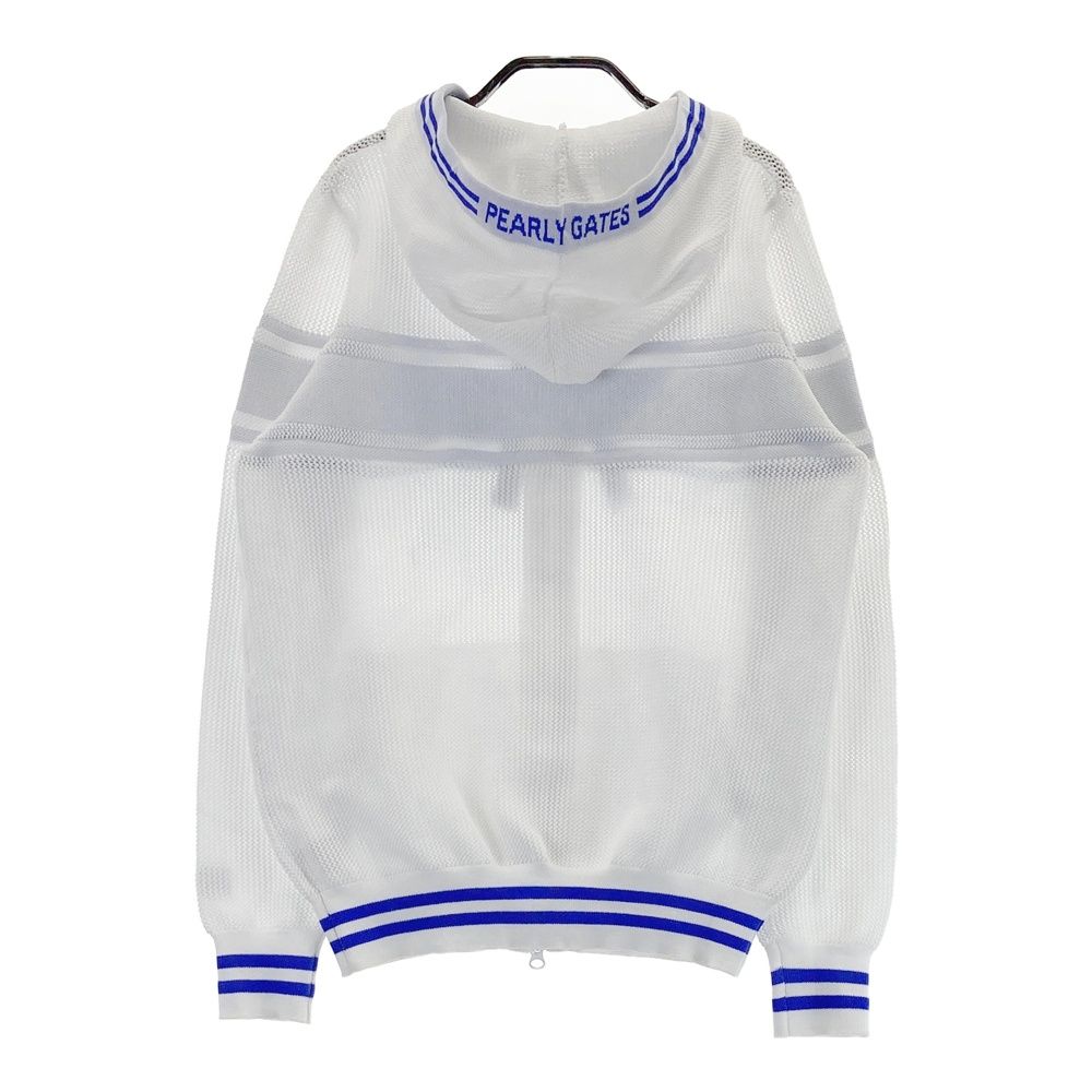 サイズ：1 PEARLY GATES パーリーゲイツ メッシュニット ジップ