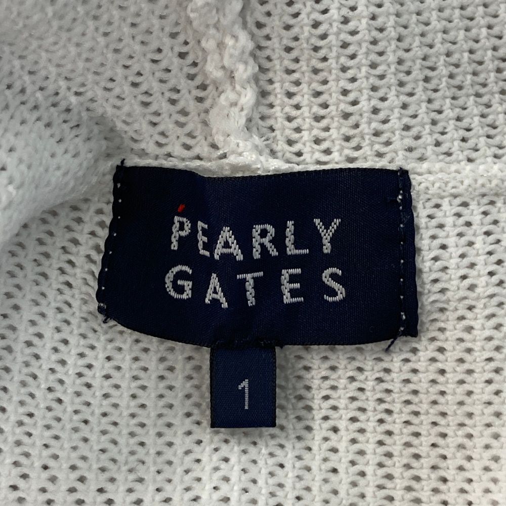 サイズ：1 PEARLY GATES パーリーゲイツ メッシュニット ジップ