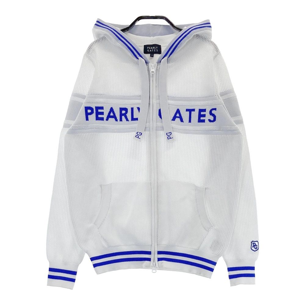 サイズ：1 PEARLY GATES パーリーゲイツ メッシュニット ジップ