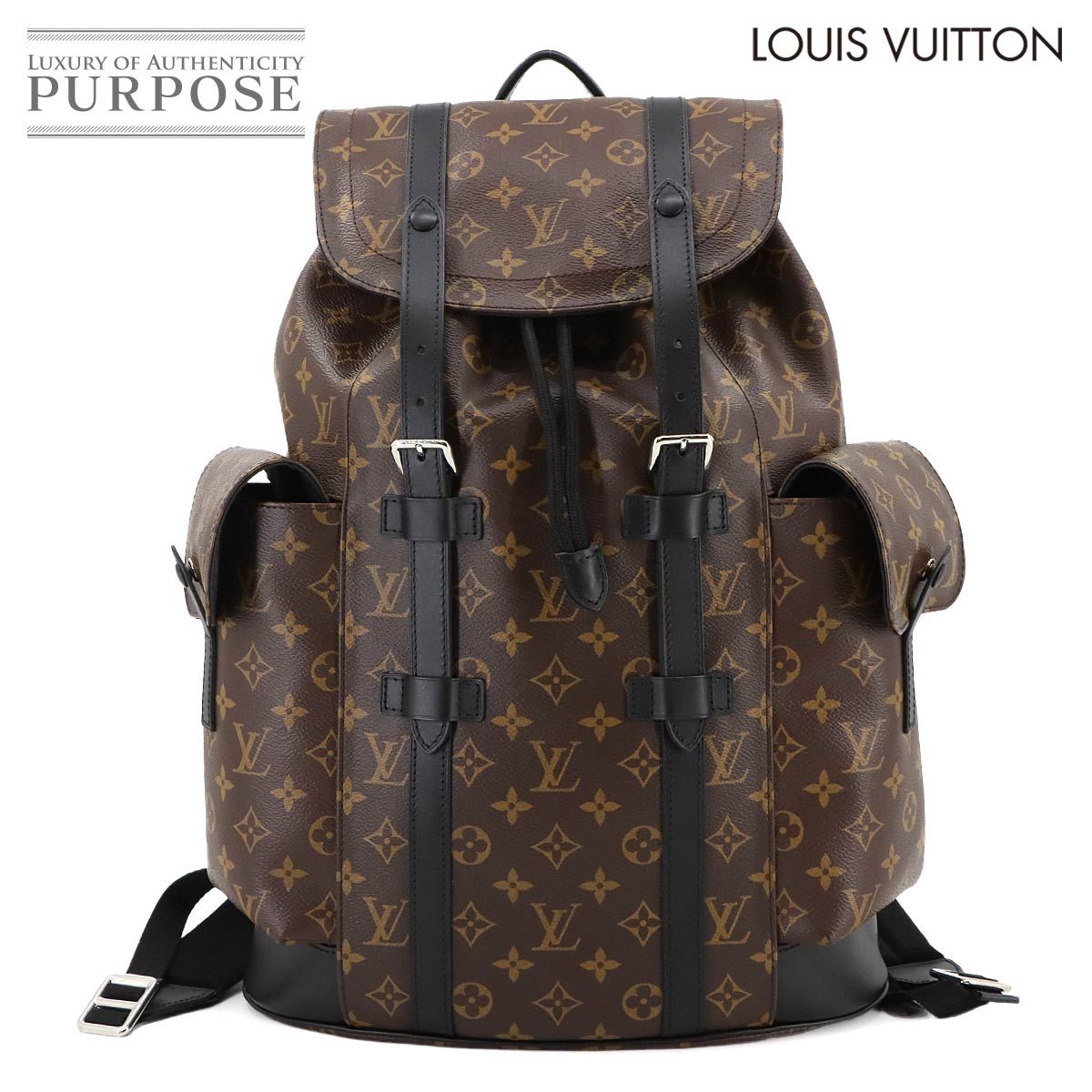 新品同様 ルイ ヴィトン LOUIS VUITTON モノグラム マカサー