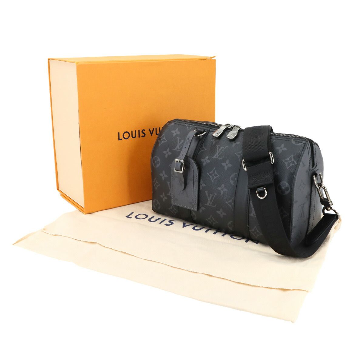 新品同様 ルイ ヴィトン LOUIS VUITTON モノグラム エクリプス