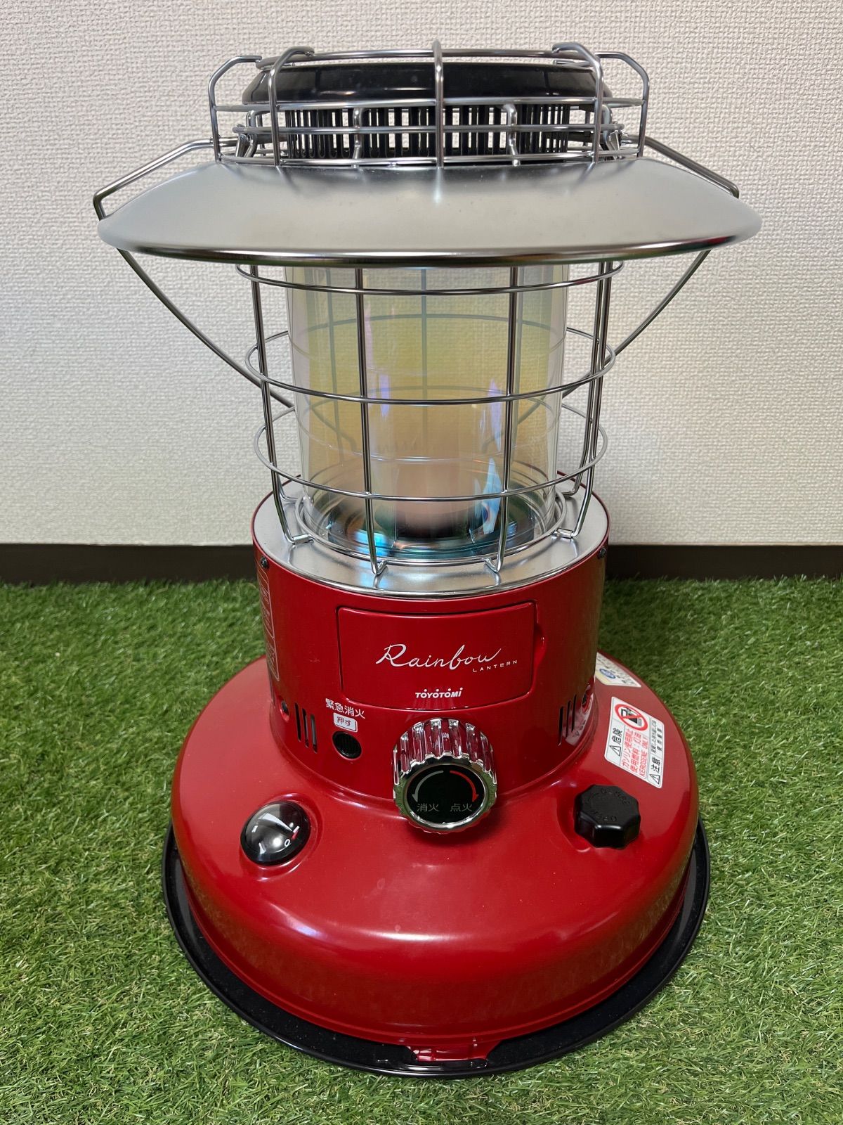 TOYOTOMI トヨトミ RL-250 レインボーストーブ 赤 収納バッグ付