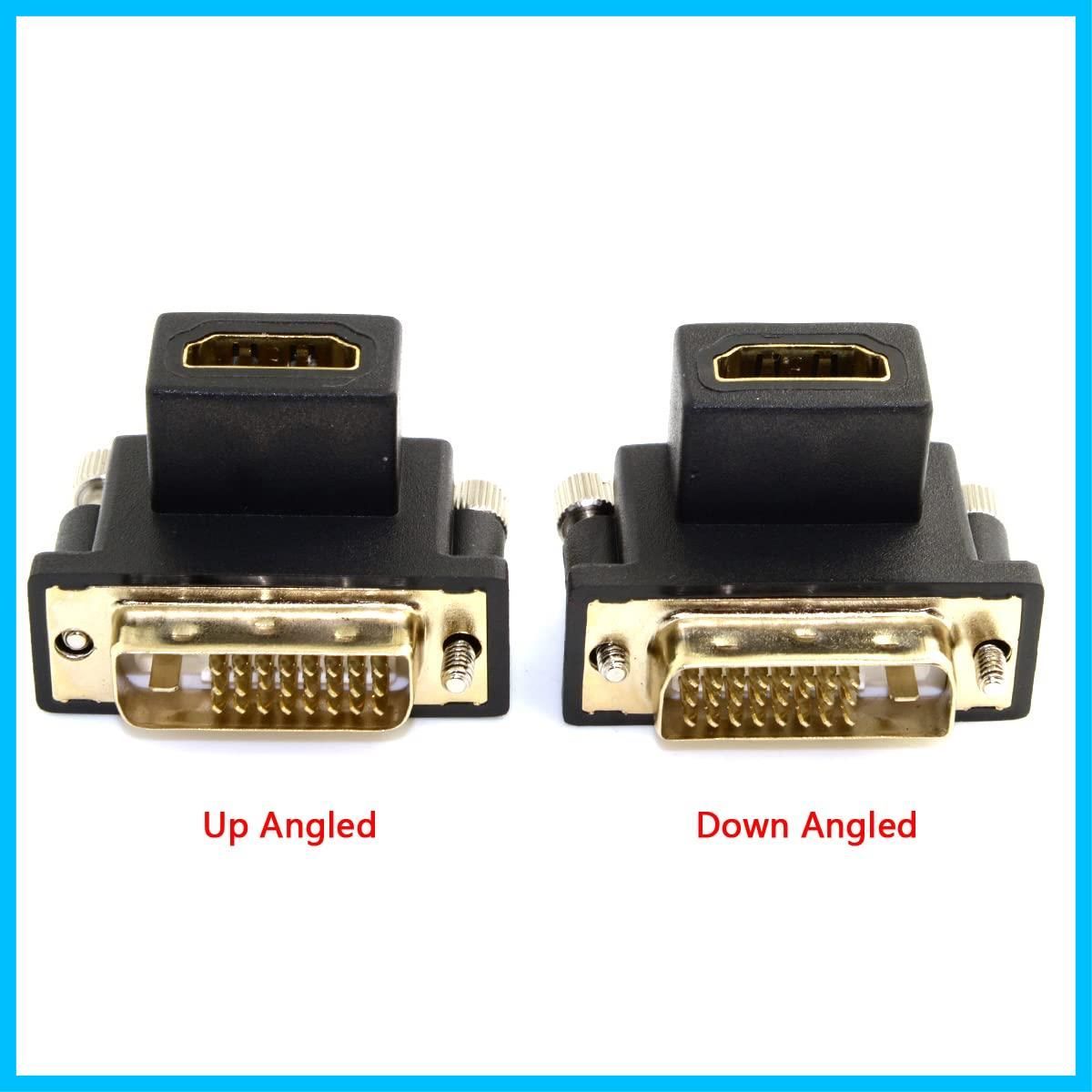 Cablecc コンピュータ＆HDTV＆グラフィックカード用HDMIメスアダプタ