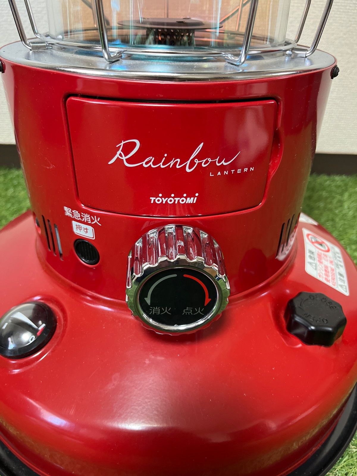 TOYOTOMI トヨトミ RL-250 レインボーストーブ 赤 収納バッグ付