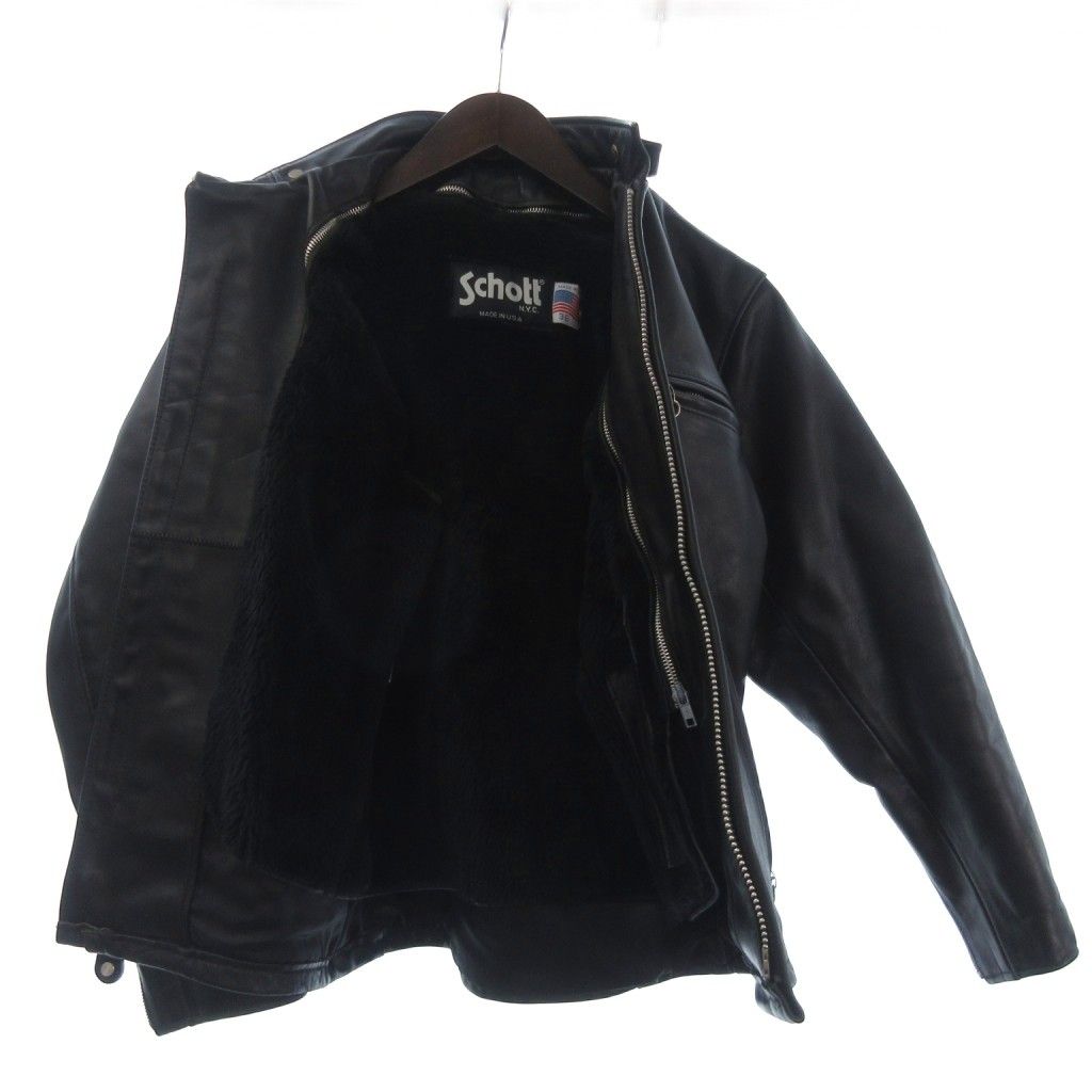 ショット SCHOTT 641 シングル ライダース ジャケット レザー 長袖