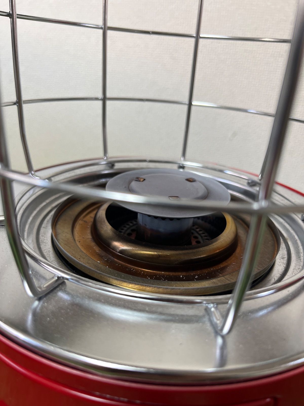 レインボーストーブ 赤