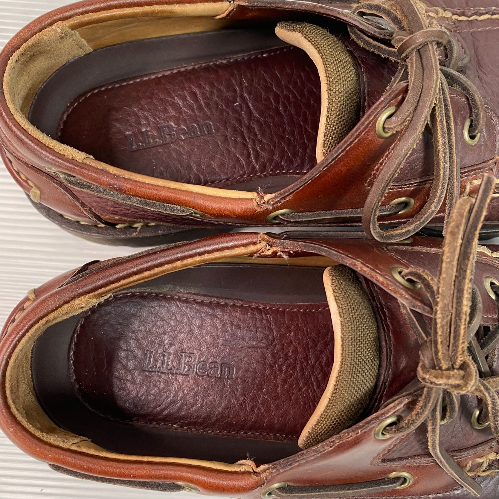 箱付き 中古 LL Bean エルエルビーン アラガッシュ バイソン
