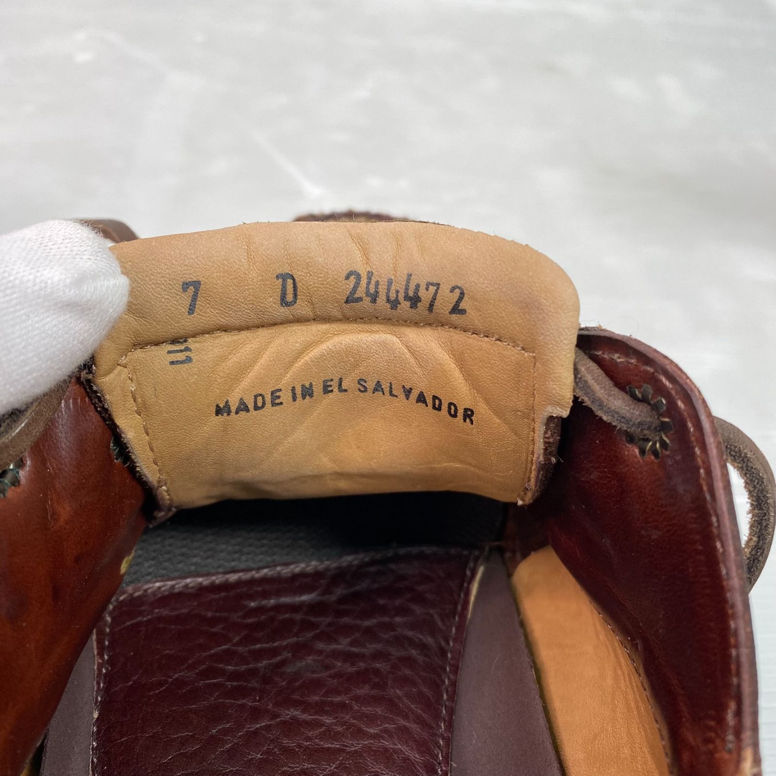 箱付き 中古 LL Bean エルエルビーン アラガッシュ バイソン