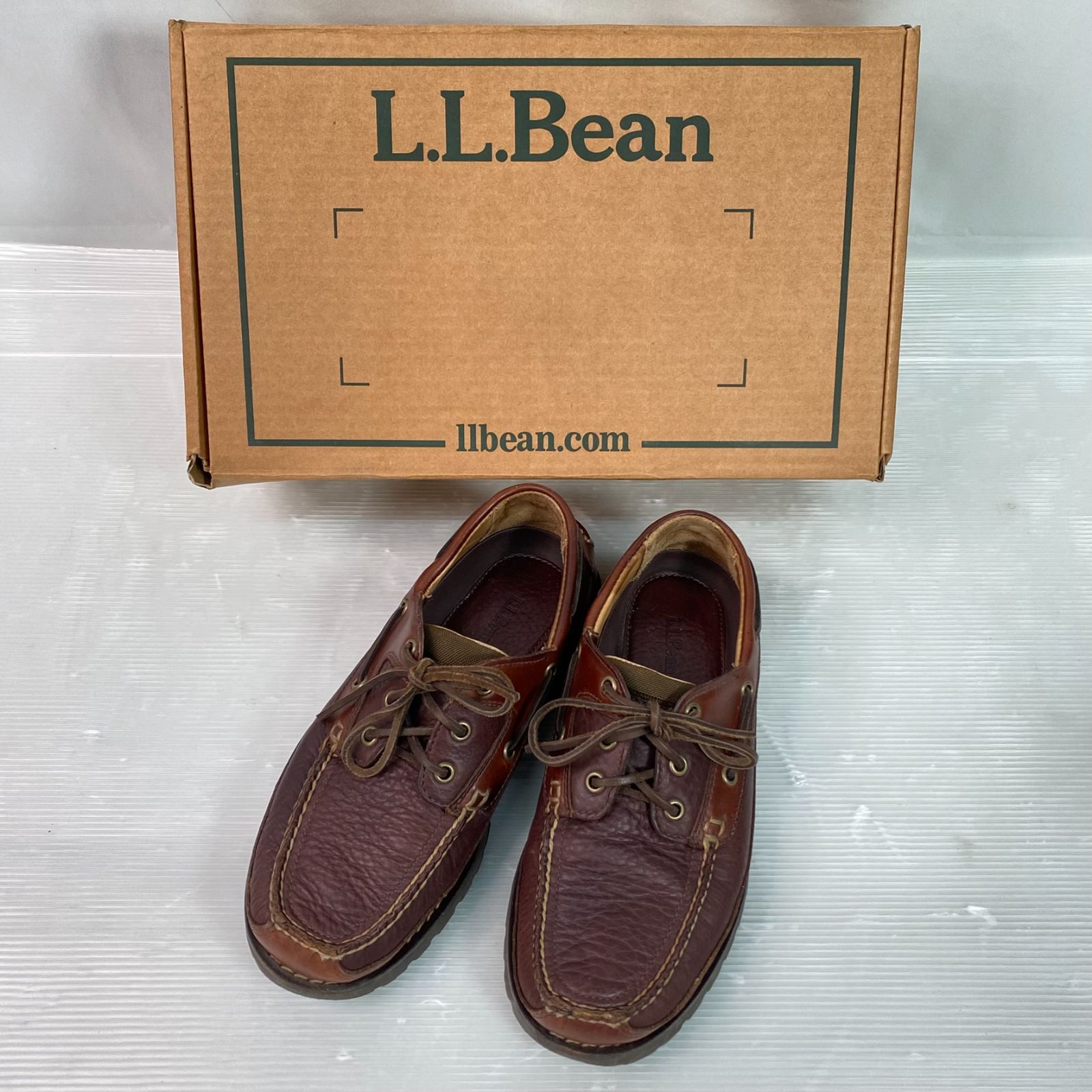 箱付き 中古 LL Bean エルエルビーン アラガッシュ バイソン