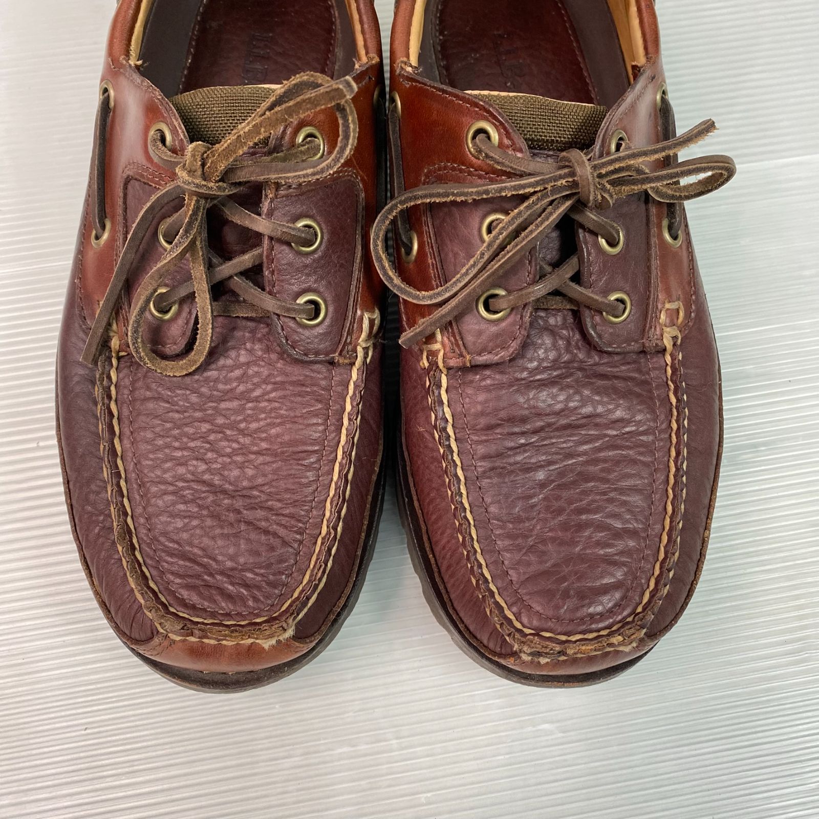 完売品 llbean アラガッシュバイソンハンドソーン オックスフォード LL Beanアラガッシュ・バイソン・ハンドソーン モカシン us9 完売商品