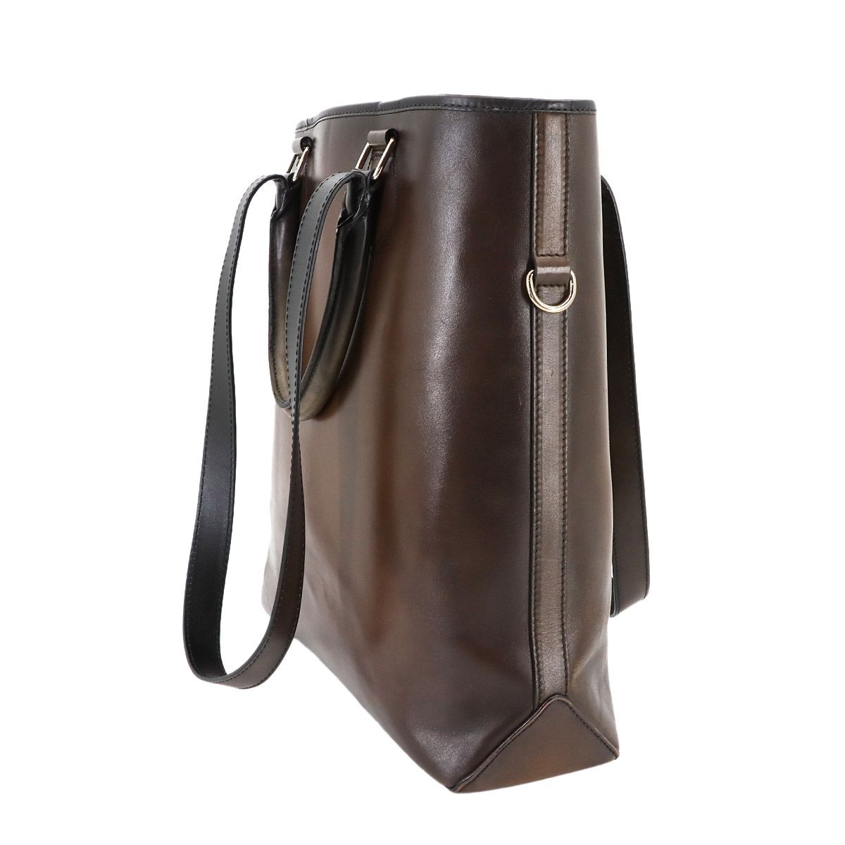 美品 ベルルッティ Berluti カリグラフィ トゥジュール バーティカル