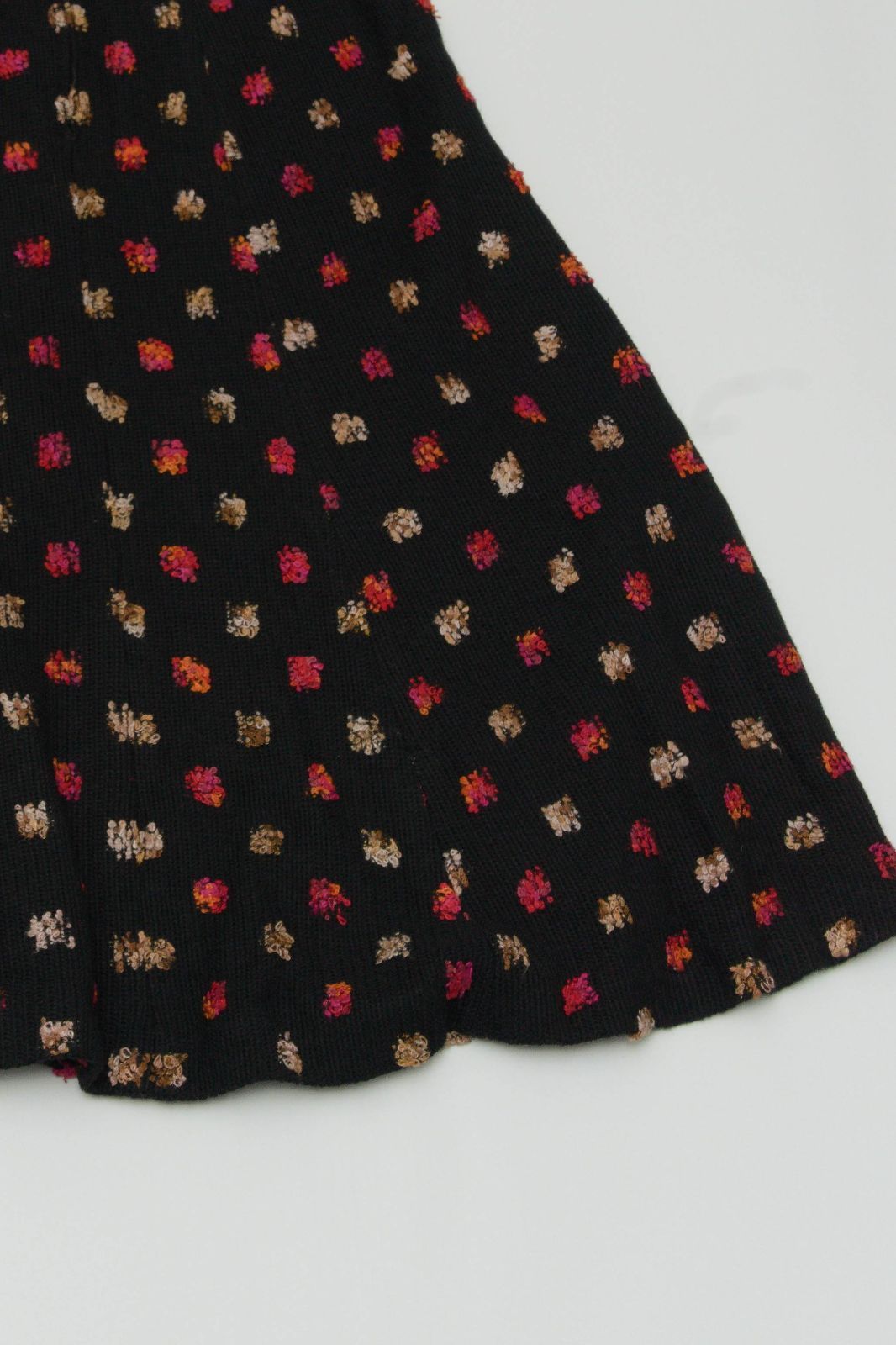  ユーロ 古着 エンブロイダリー ハンドメイド ニットスカート 刺繍 スカート ファッション