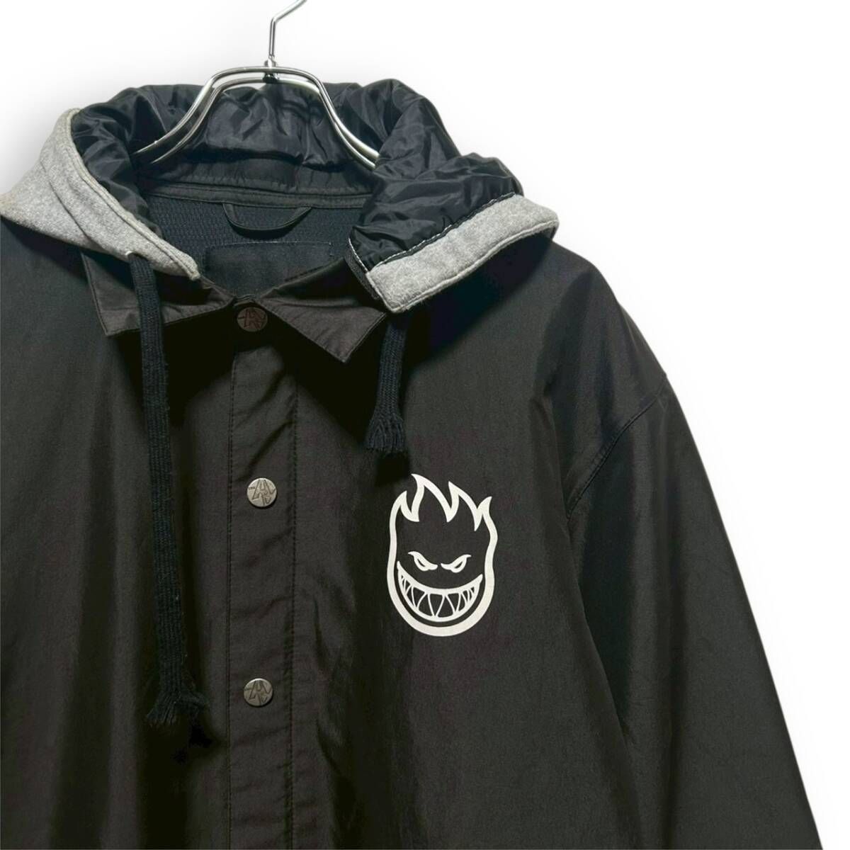 A2560/ Spitfire AA HARDWEAR コラボ フード コーチジャケット