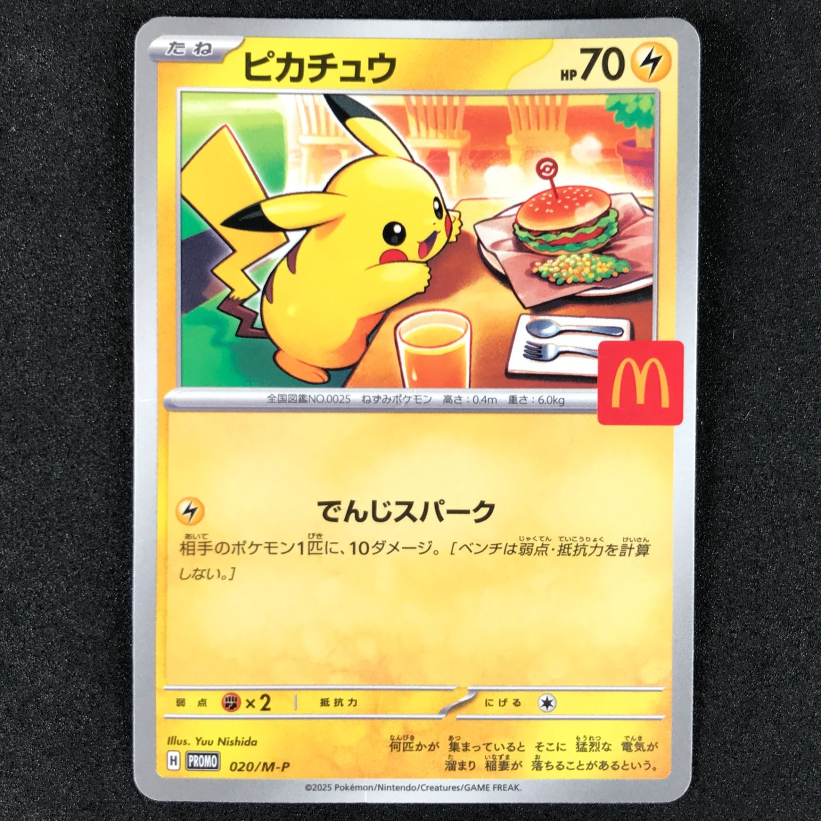 ☆ポケモンカードゲーム マクドナルド ハッピーセット 020/M-P