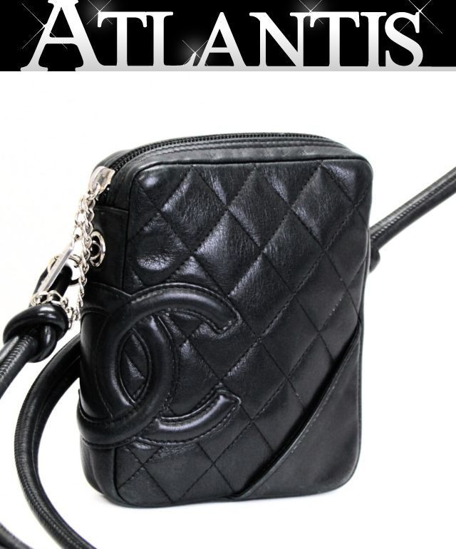 シャネル CHANEL カンボンライン ショルダーバッグ ミニポシェット