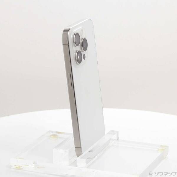 中古品〕 iPhone15 Pro 512GB ホワイトチタニウム MTUJ3J／A SIMフリー