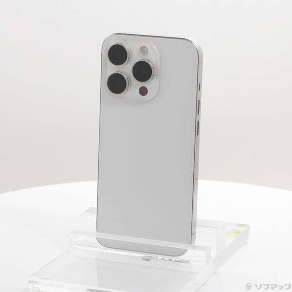 MTUJ3J/A iPhone 15 Pro 512GB ホワイトチタニウム 中古品〕 iPhone15 Pro 512GB ホワイトチタニウム MTUJ3J／A SIMフリー