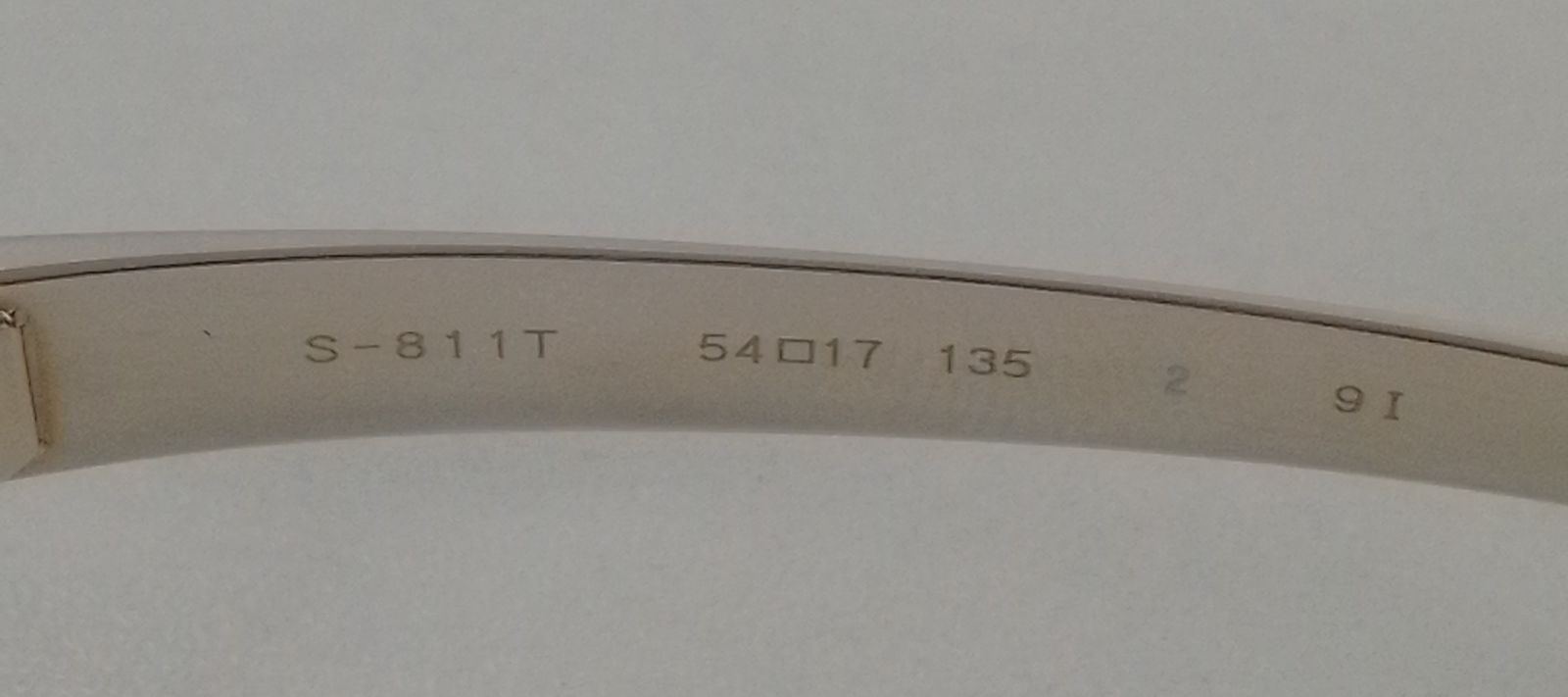  APS 10 フォナインズ 999.9 メガネ 伊達眼鏡 S-811 T ケース付き 54 17 135 メガネ 小物