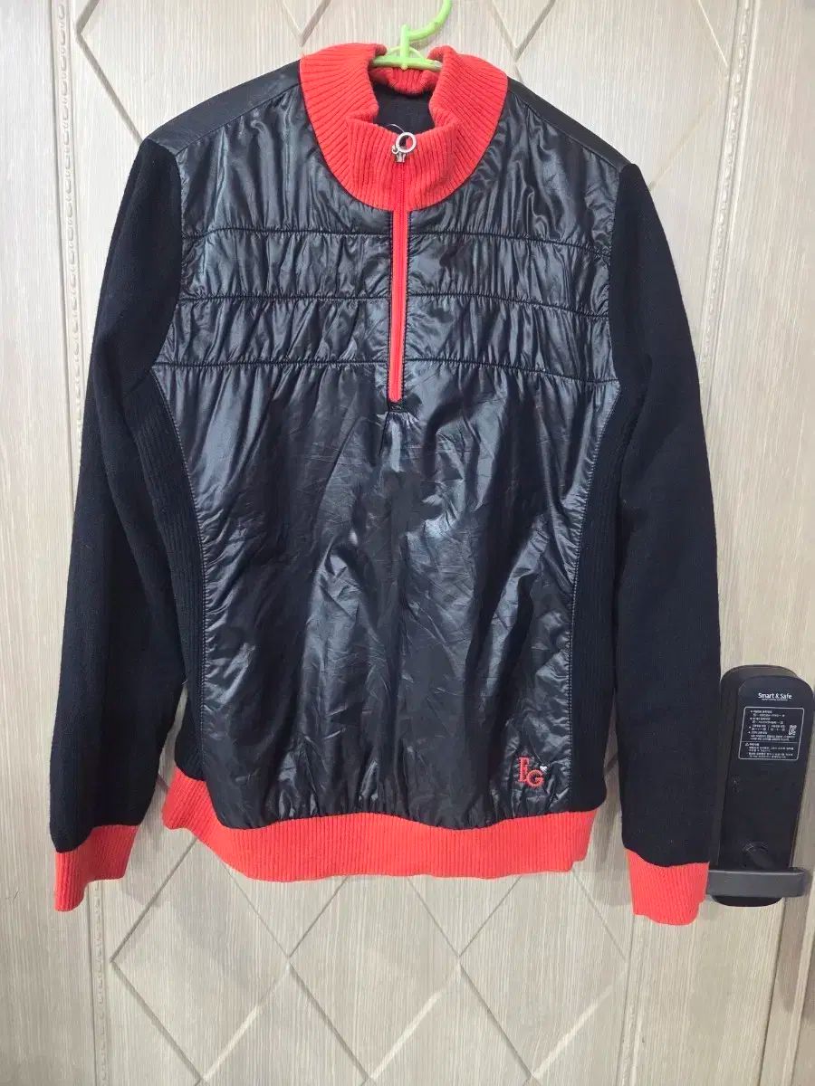 パーリーゲイツ ブラック ダウン ニット ハーフジップアップ - メルカリ