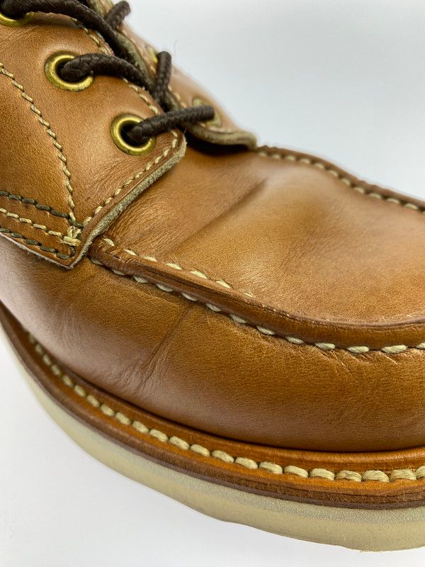  品 JOHN LOFGREN ジョン ロフグレン MOC TOE BOOTS モックトゥブーツ ワークブーツ メンズ 靴 164 251124 em 04 min ワークブーツ ブーツ 革靴