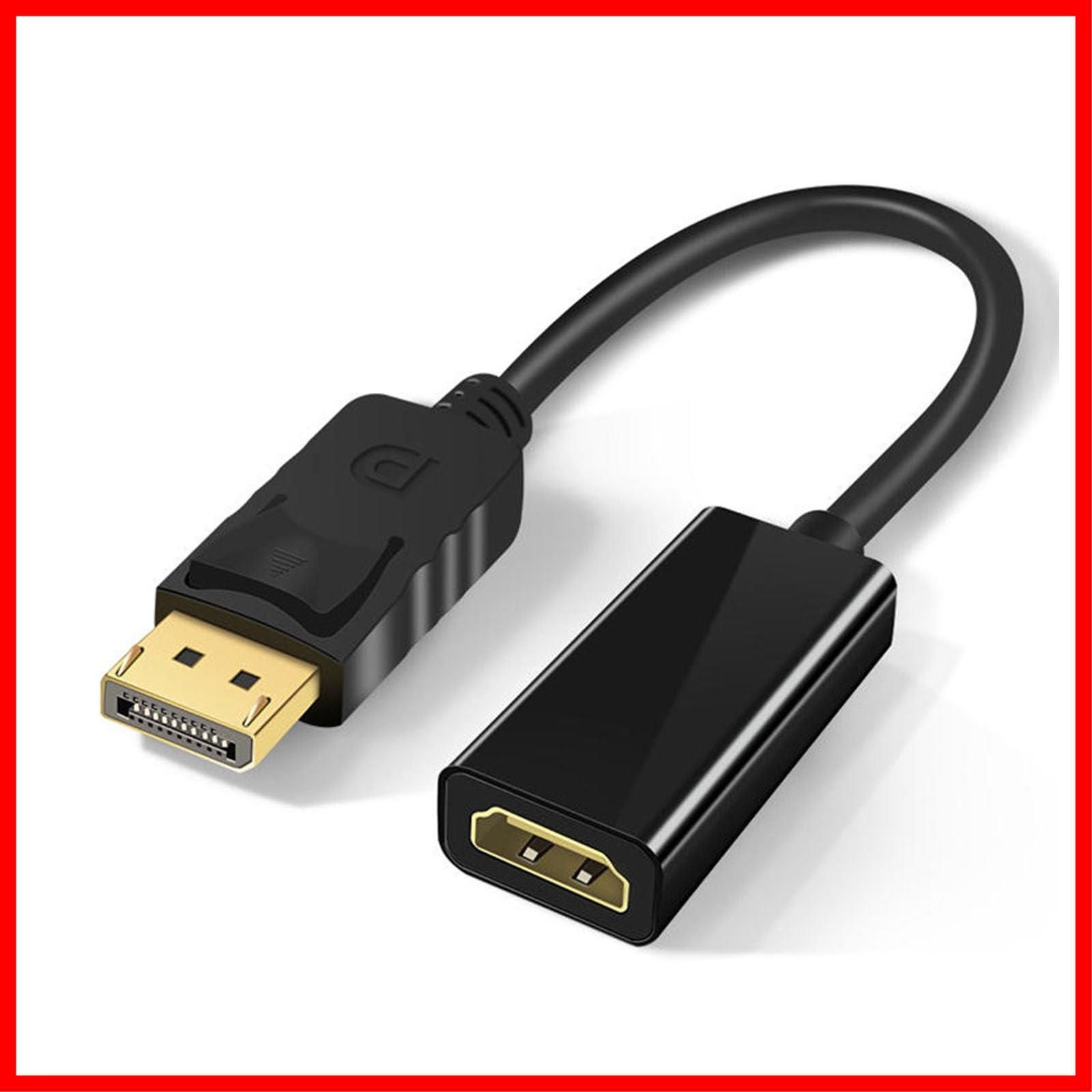 商品 DPからHD-MIへ ディスプレイポート to HDMI 変換 4 K 30 HZ オス-メス 音声対応 変換アダプタ 単方向伝送 Displayport 最大4 Hzまでの解像度に対応 オスからメス 逆方向に非対 応