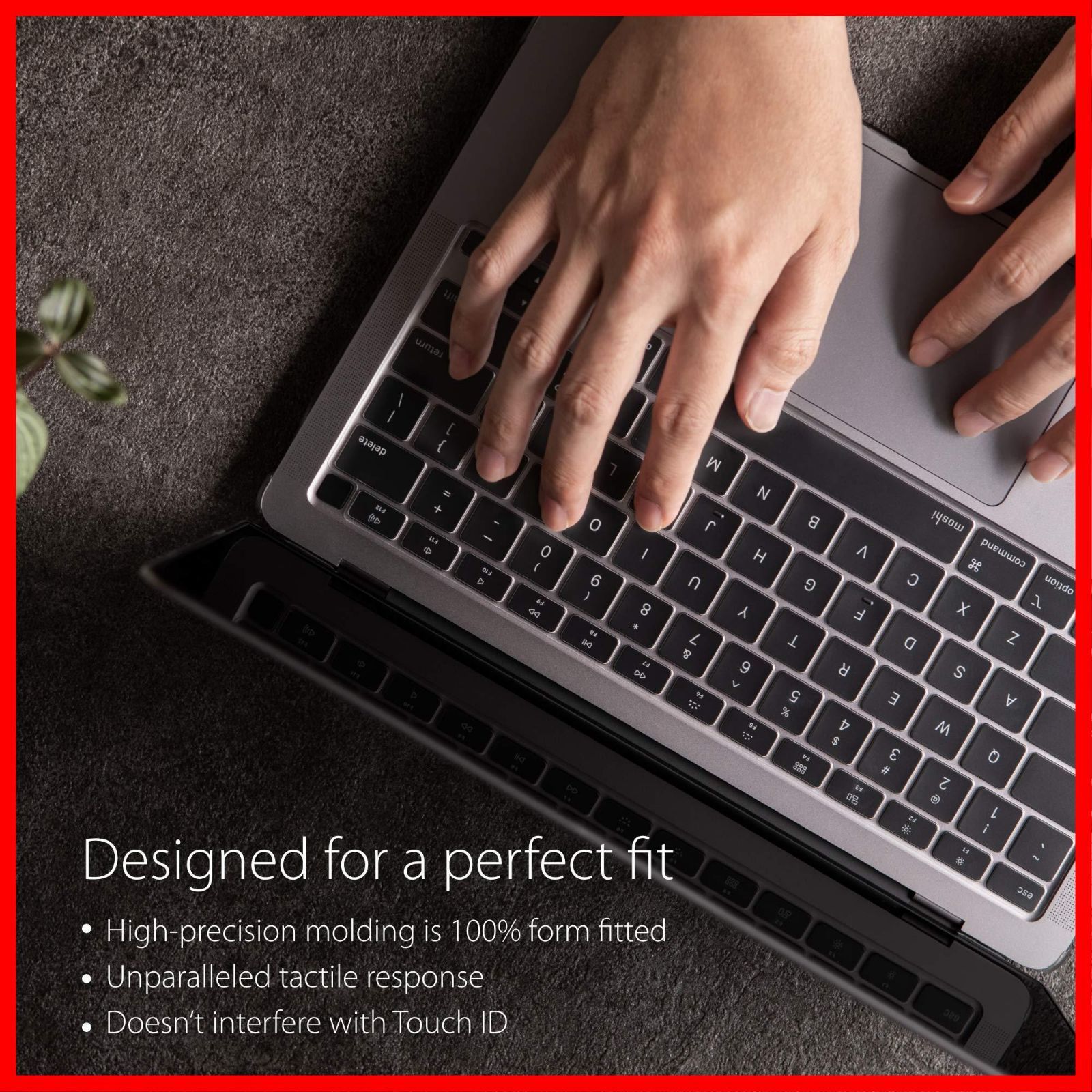  MacBook Air for 13インチ キーボードプロテクター 2020 Mid US Late Clearguard 2020以外のモデルには対応していません moshi US配列キーボード用 その他 文房具 事務用品