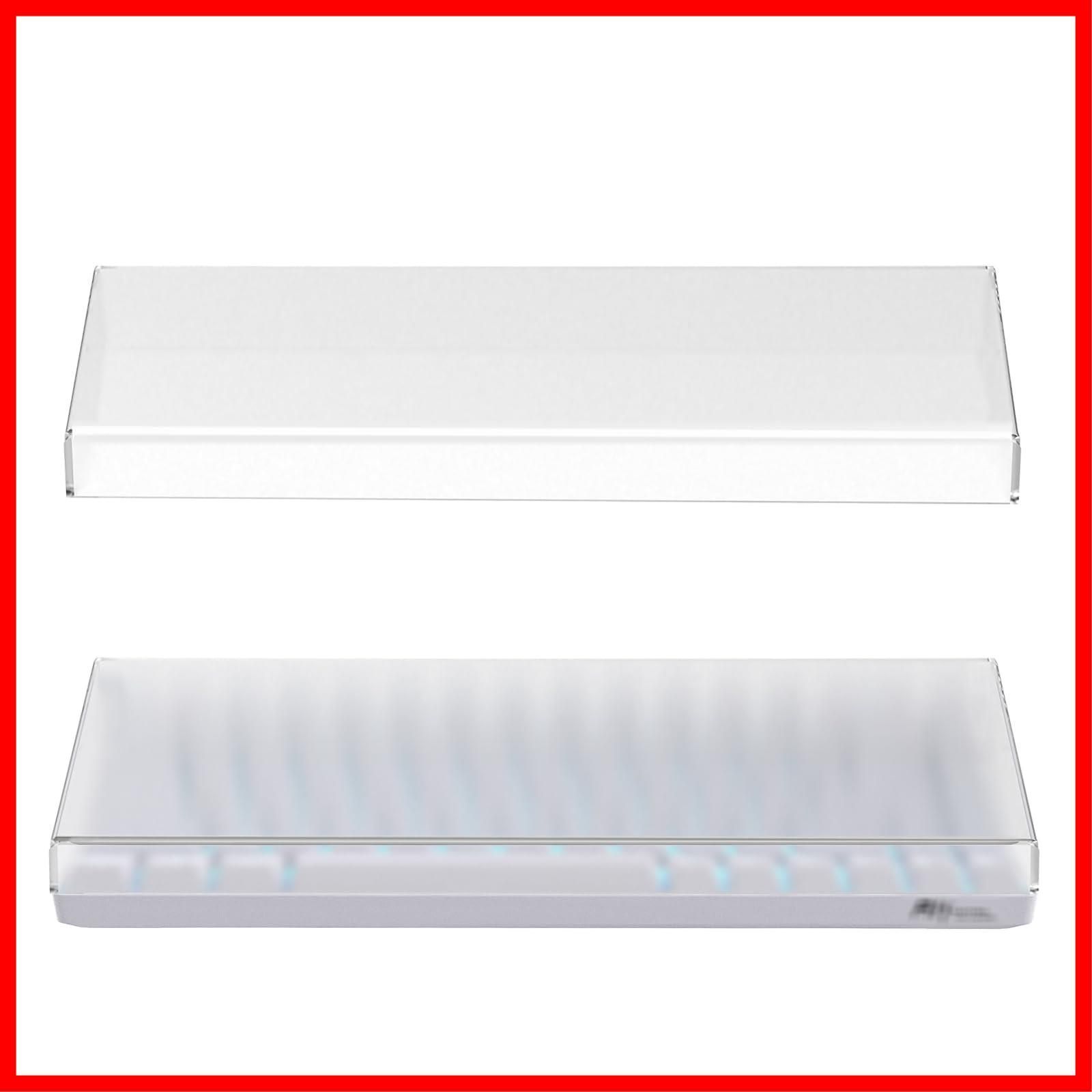 コンパクト 65 68キー K 6 ワイヤレス Keychron メカニカル ケース キーボード フロストアクリルカバー カバー 保護カバー Geekria